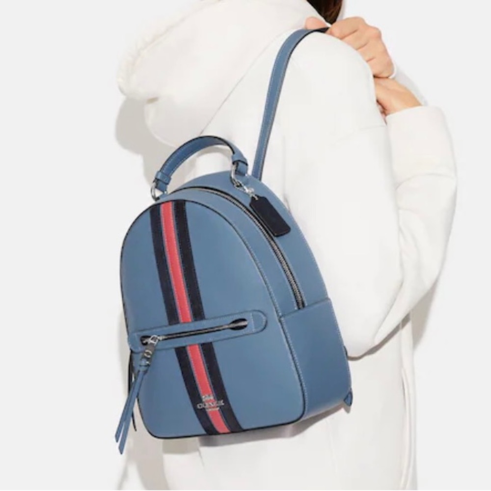 Coach Jordyn Backpack With Varsity Stripe - Picture 7 of 7